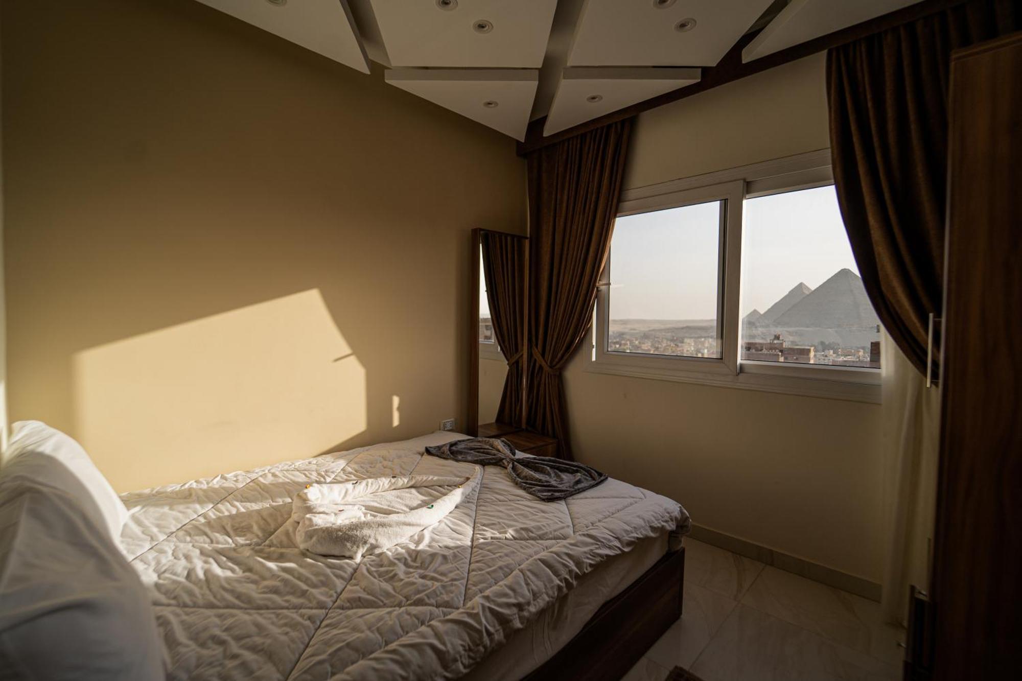 Gardenia Pyramids view inn Nazlet el-Sîsi Zewnętrze zdjęcie