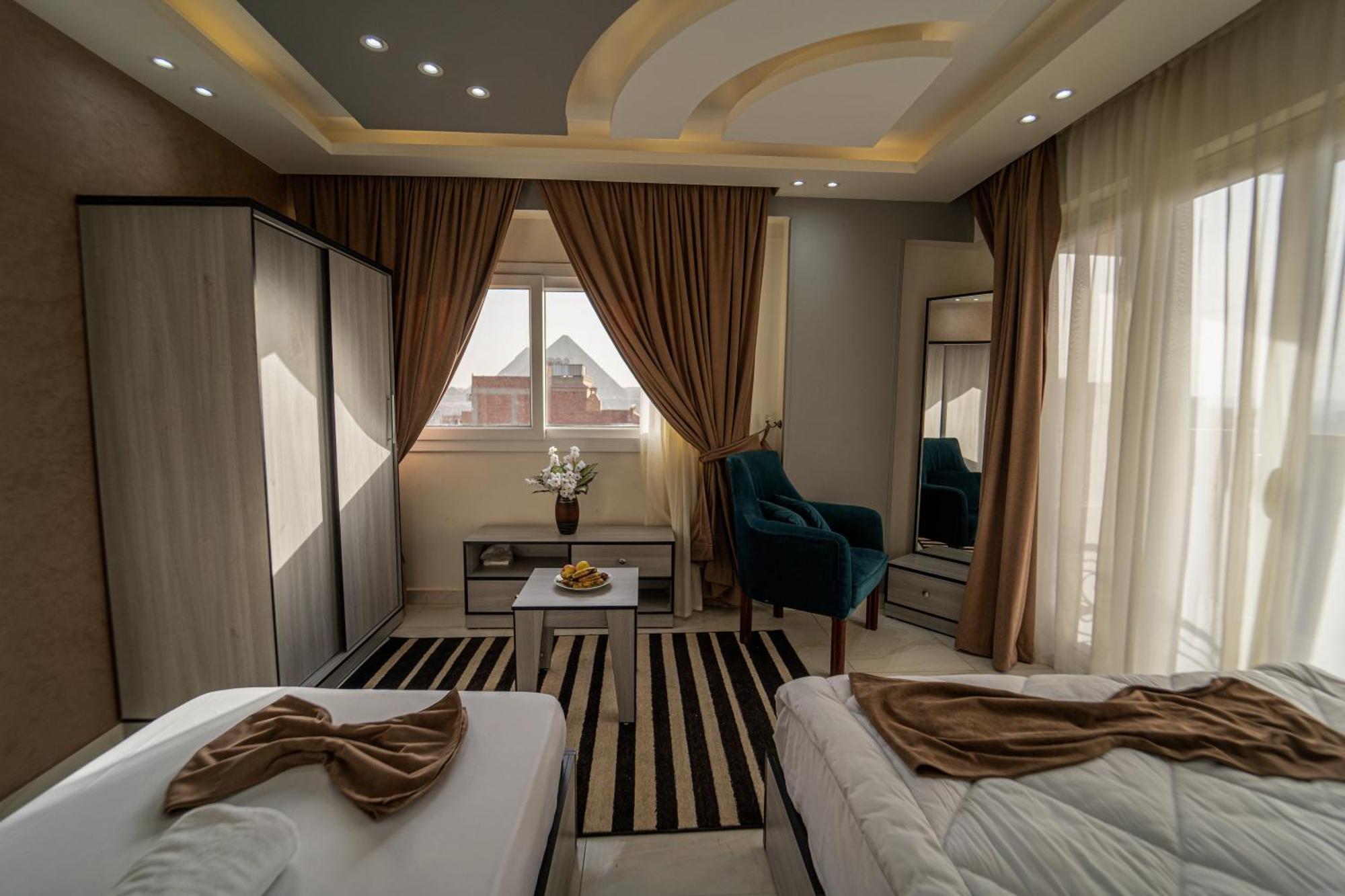Gardenia Pyramids view inn Nazlet el-Sîsi Zewnętrze zdjęcie