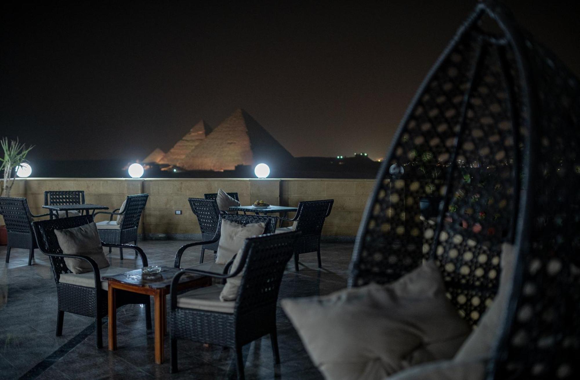 Gardenia Pyramids view inn Nazlet el-Sîsi Zewnętrze zdjęcie