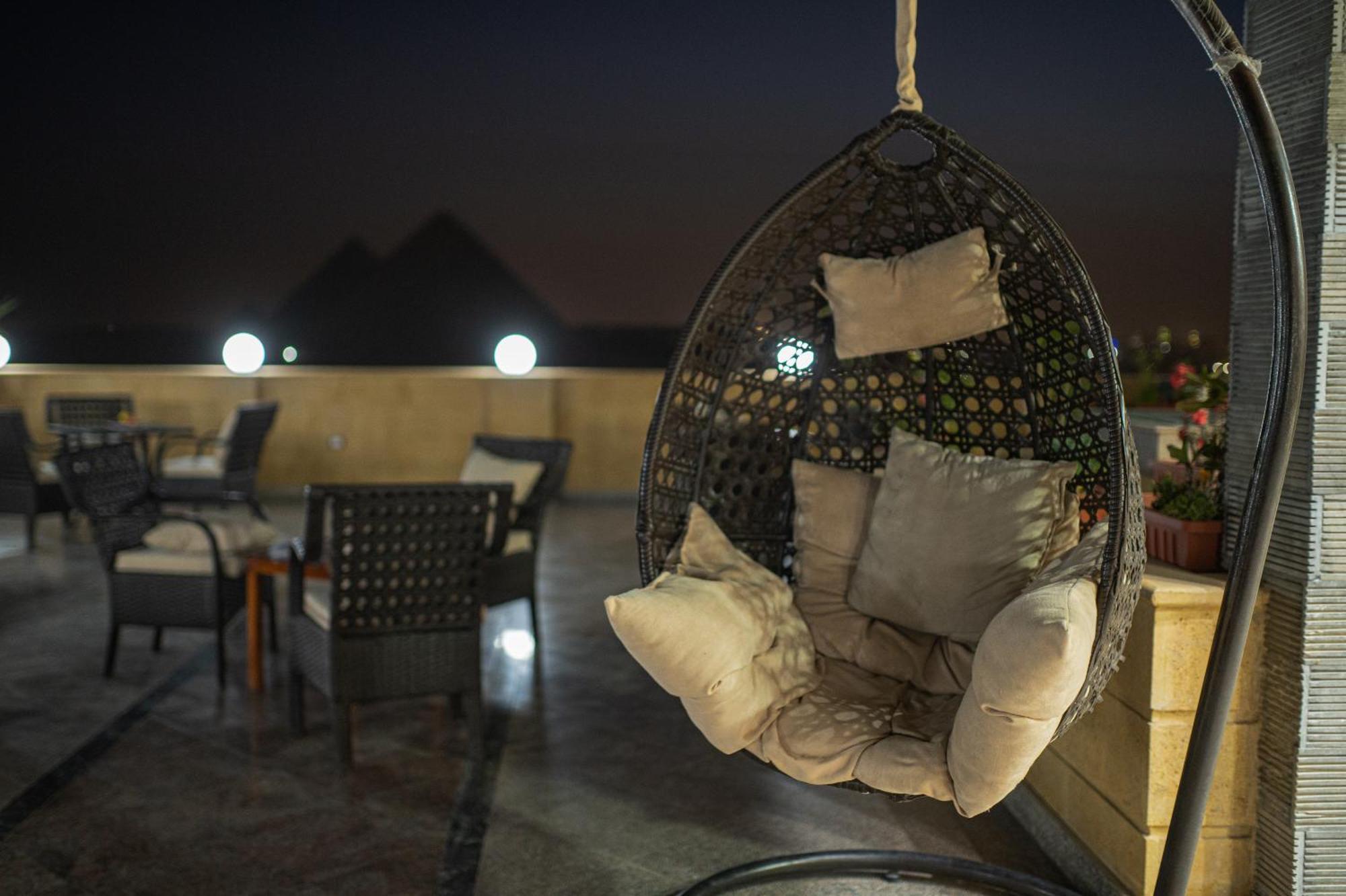 Gardenia Pyramids view inn Nazlet el-Sîsi Zewnętrze zdjęcie