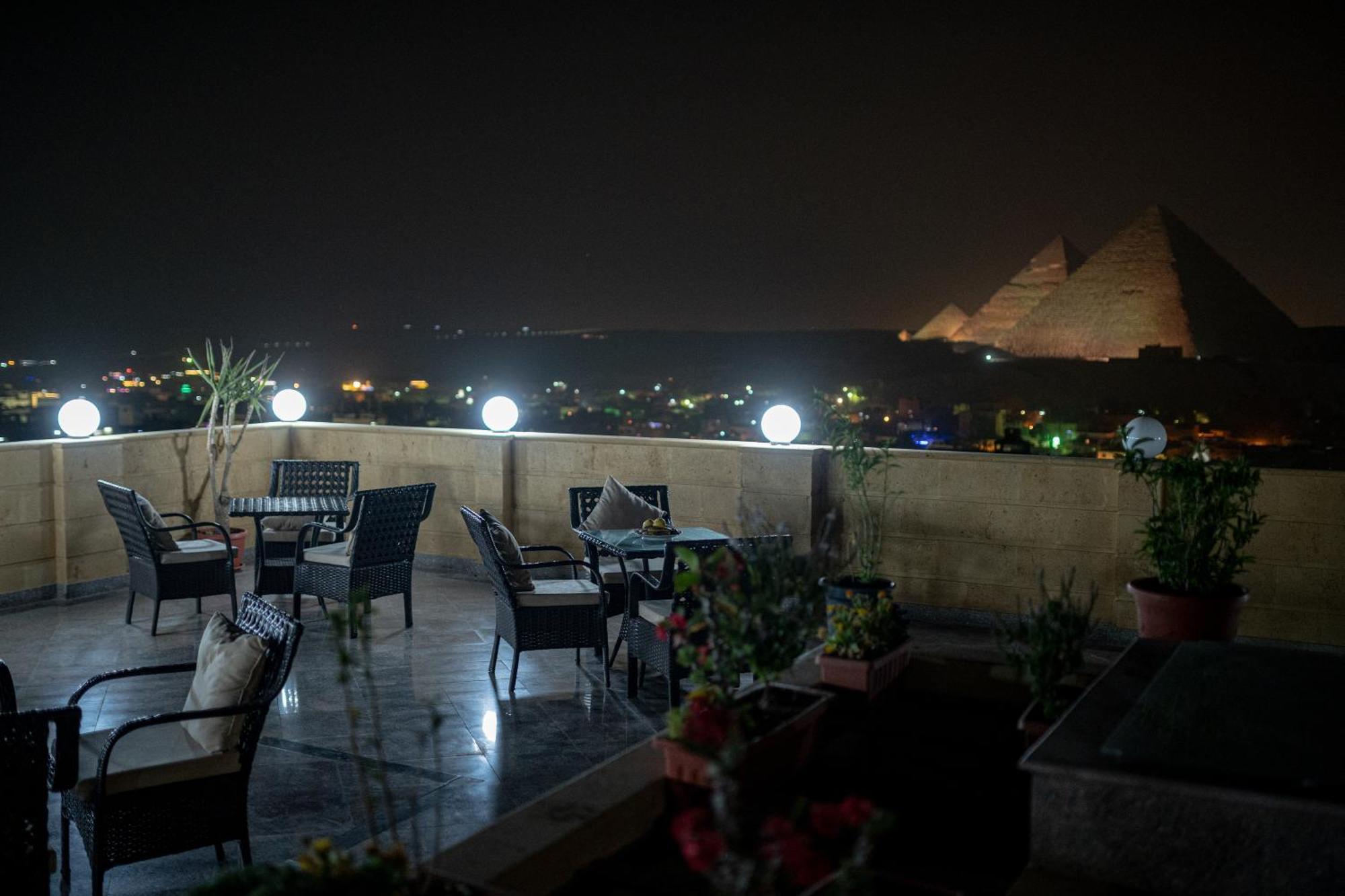 Gardenia Pyramids view inn Nazlet el-Sîsi Zewnętrze zdjęcie