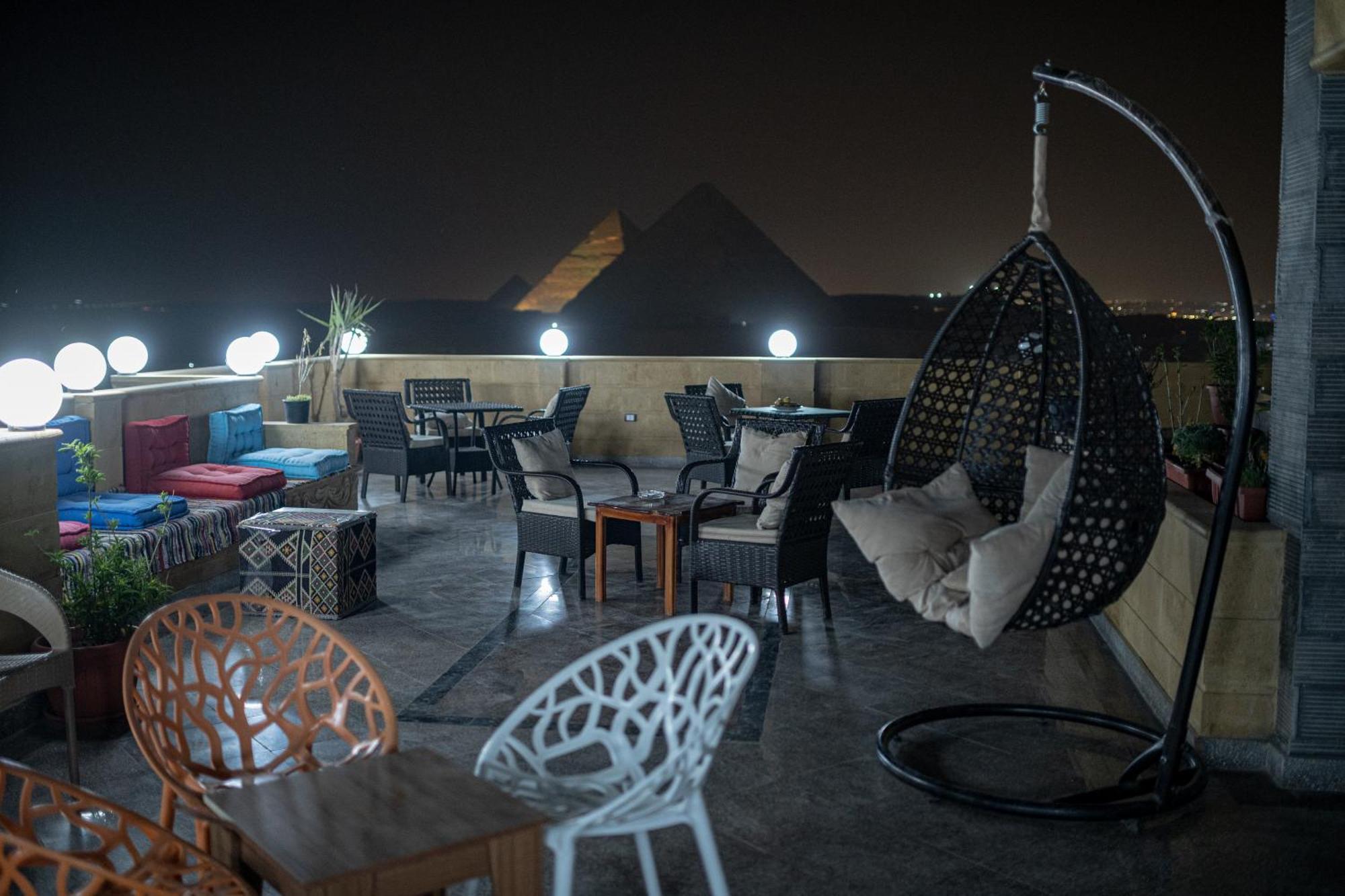Gardenia Pyramids view inn Nazlet el-Sîsi Zewnętrze zdjęcie